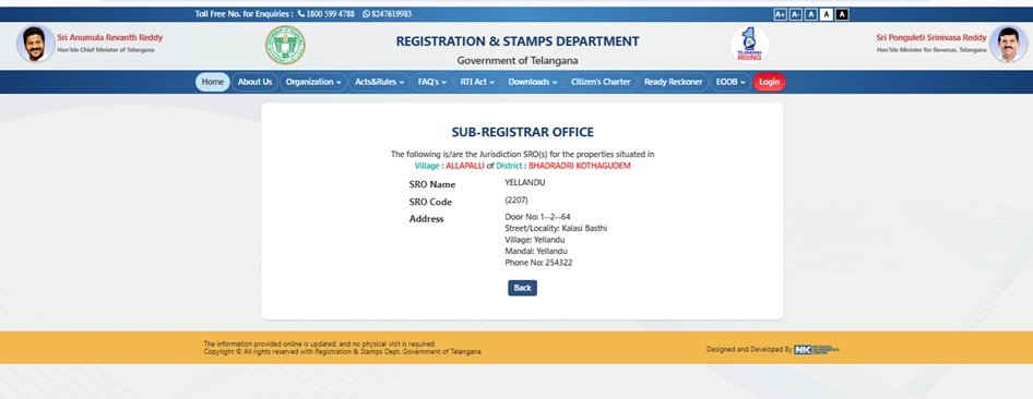 IGRS Telangana